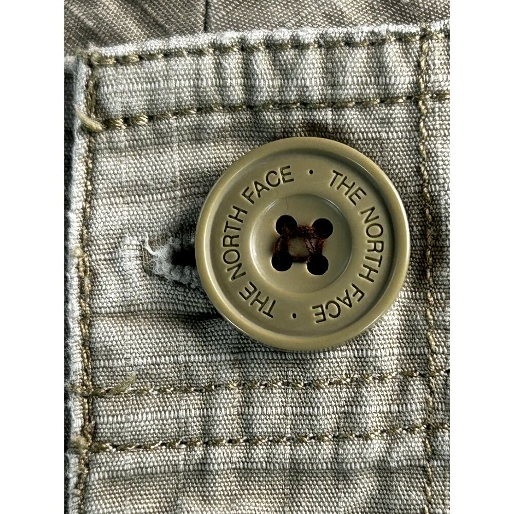 The North Face Women's Ripstop Cargo Hiking Shorts Gray Size 10 Long - Picture 5 of 10